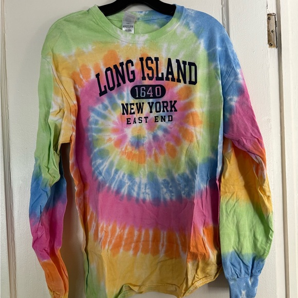 Tie Dye Long Island Long Sleeve Top - Picture 4 of 4